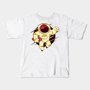 Astronaut football Kids T-Shirt